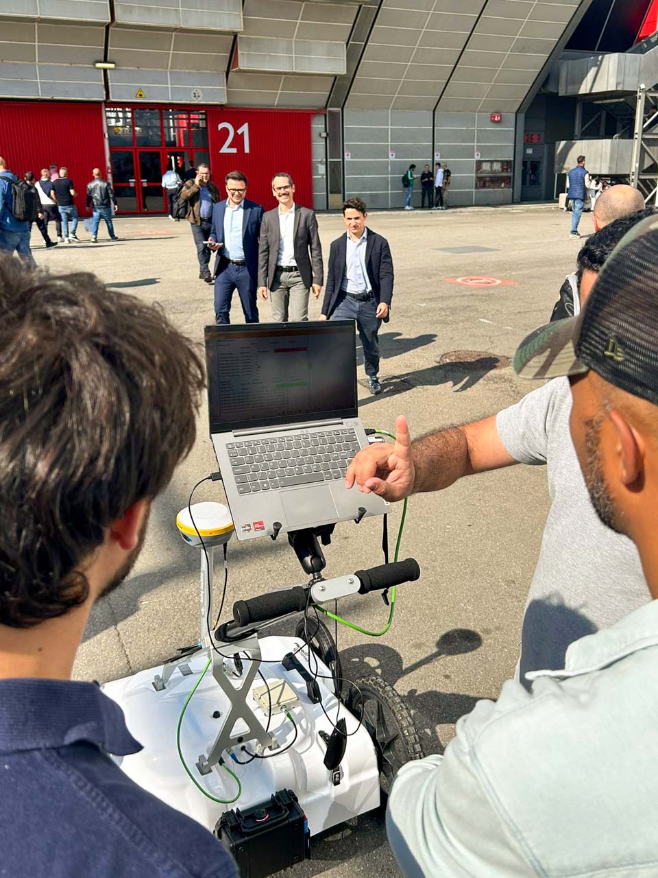 Il nuovo georadar multi-array 3D "Raptor"
