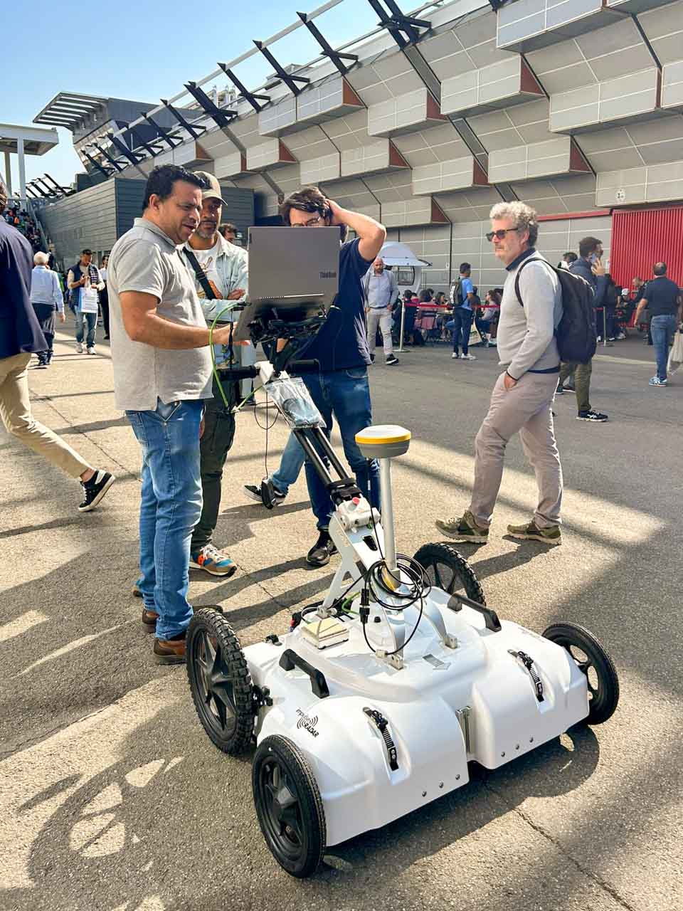 Il nuovo georadar multi-array 3D "Raptor"